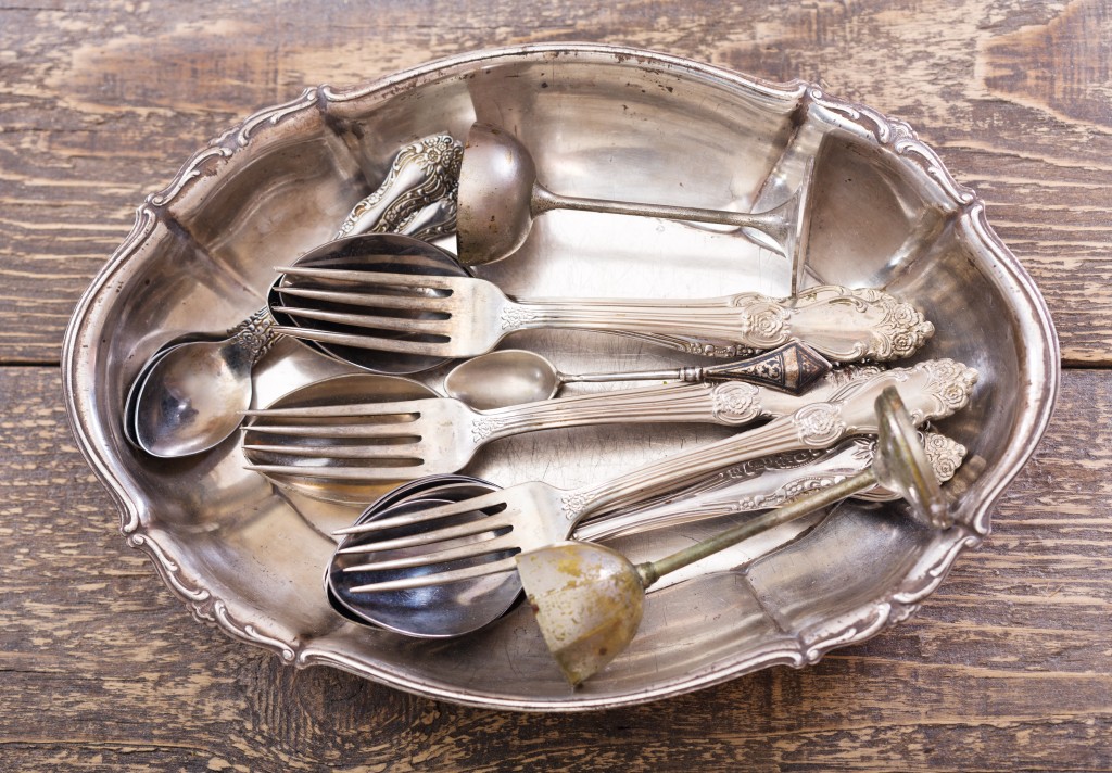 Vintage silverware